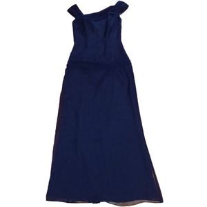 Saison Blanche Navy Blue Formal Dress Size 8